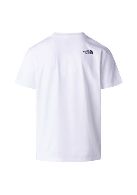T-shirt The North Face Evolution Box Half Dome Regular Bianco Uomo THE NORTH FACE | T-shirt | NF0A8G9C-FN4